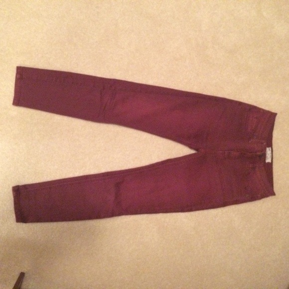 SOLD⭐️Free People High Rise Roller Skinny Jeans - Picture 6 of 7